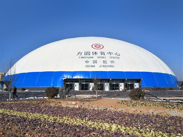 氣膜體育館走進校園，感知科技創新