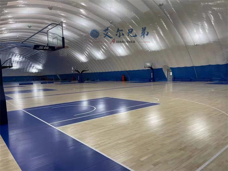 這不是大棚，這是高端的運動場館——上海中環氣膜球館