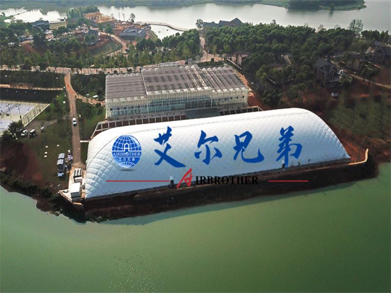 氣膜建筑配體育館，今春流行體育館這樣建
