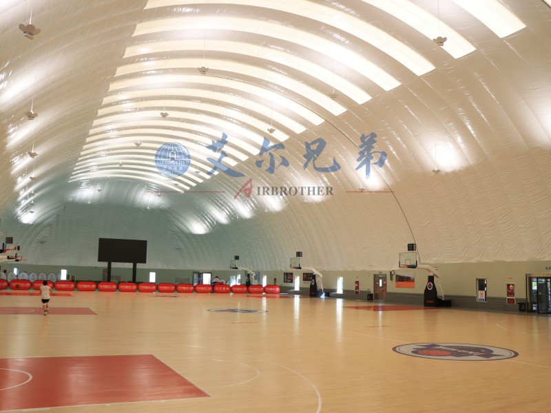 為什么說(shuō)充氣建筑適合建籃球館？